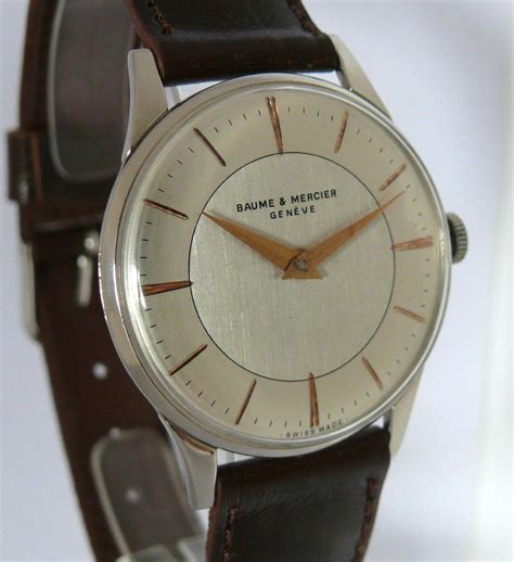 Vintage Baume & Mercie wristwatches 